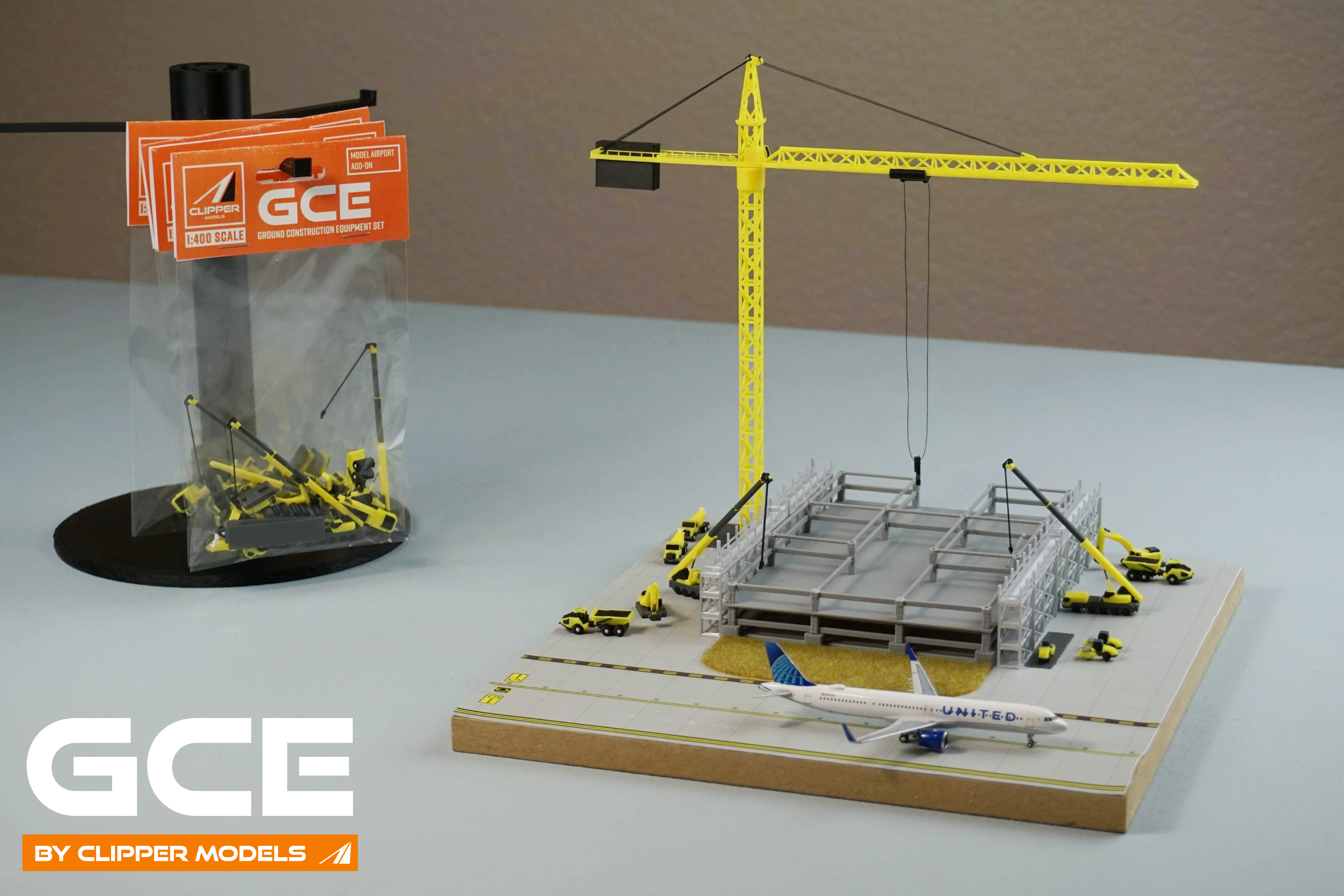 1:400 Ground Construction Equipment (GCE) set | GSE – Clipper Models