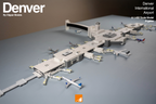 Denver International Airport | A-Gates | 1:400 Scale