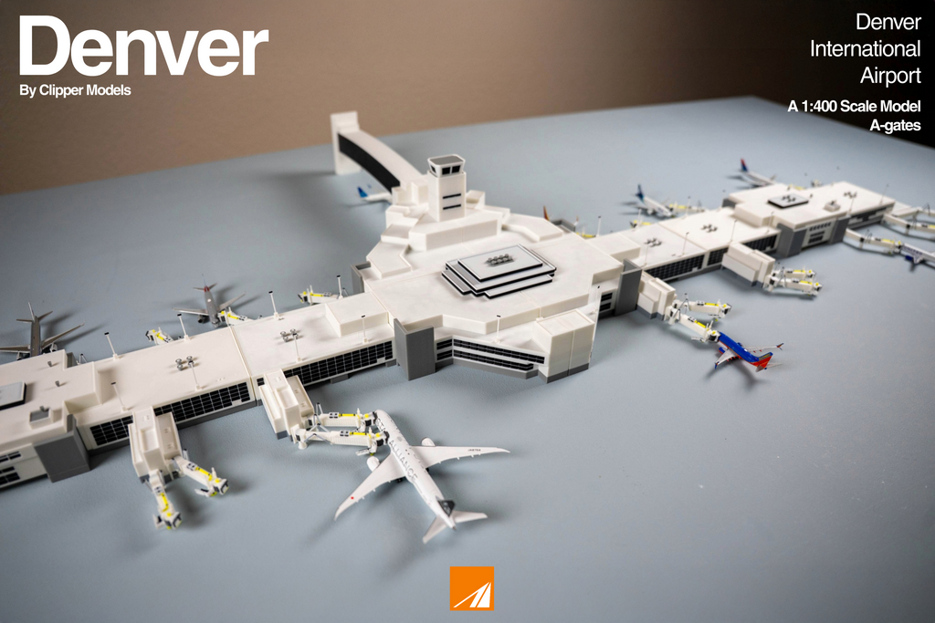 Denver International Airport | A-Gates | 1:400 Scale