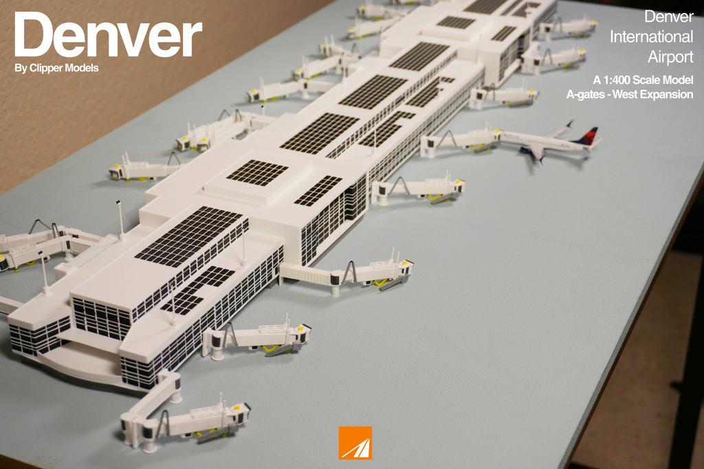 Denver International Airport | A-Gates West Expansion | 1:400 Scale