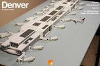 Denver International Airport | A-Gates West Expansion | 1:400 Scale