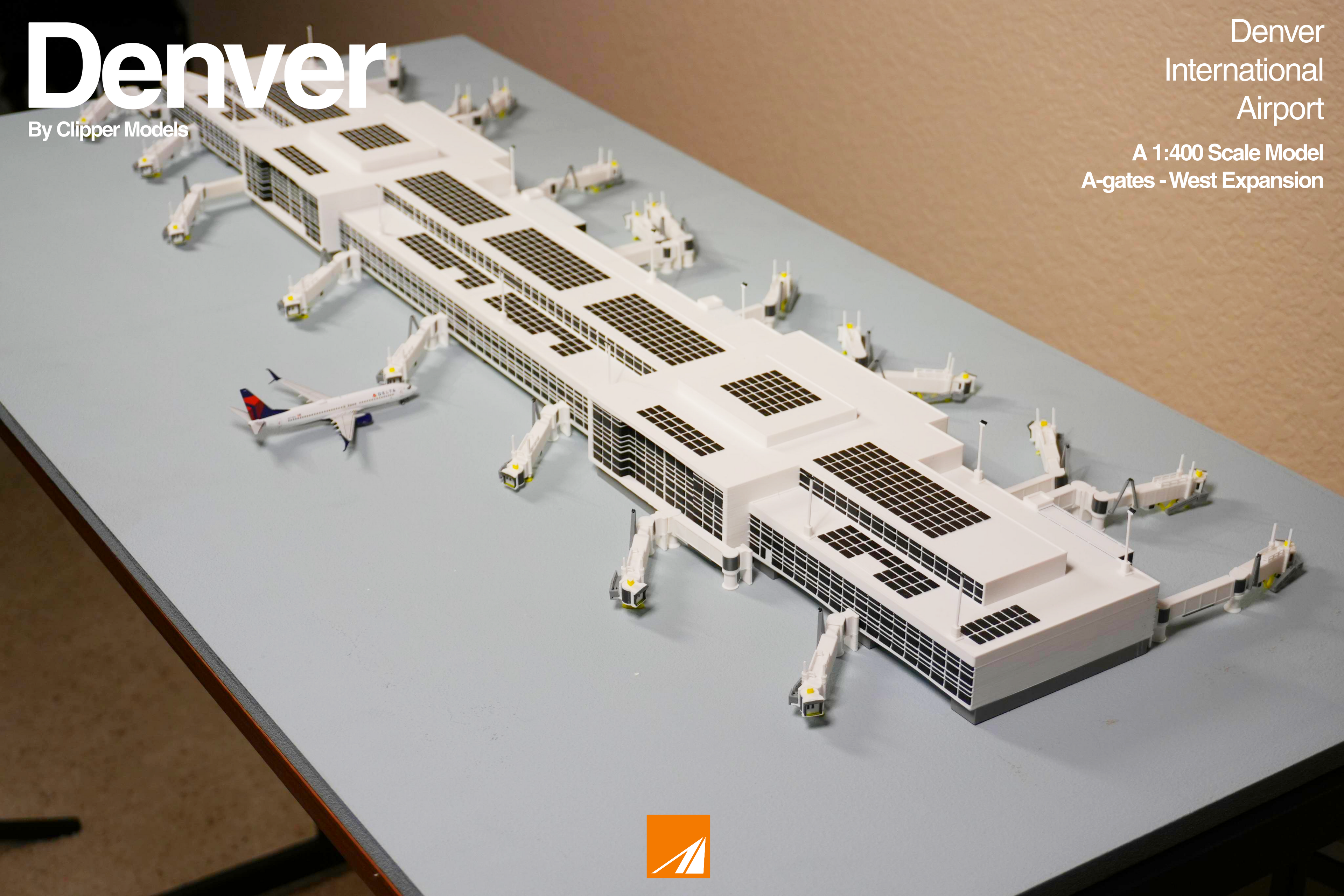 Denver International Airport | A-Gates West Expansion | 1:400 Scale