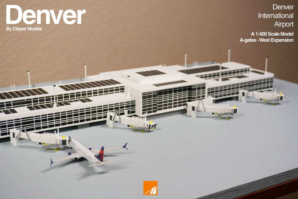 Denver International Airport | A-Gates West Expansion | 1:400 Scale