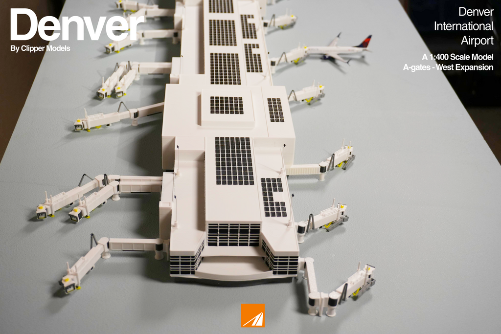 Denver International Airport | A-Gates West Expansion | 1:400 Scale