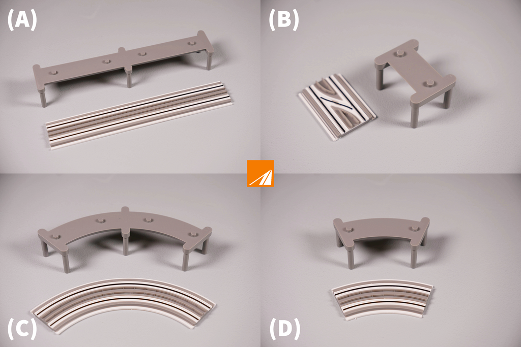 Expansion Tracks for Automatic People Mover (APM) Set