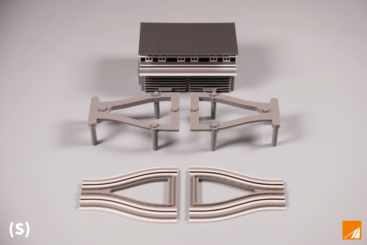 1:400 Automatic People Mover Train (APM - Airtrain, Contemporary)