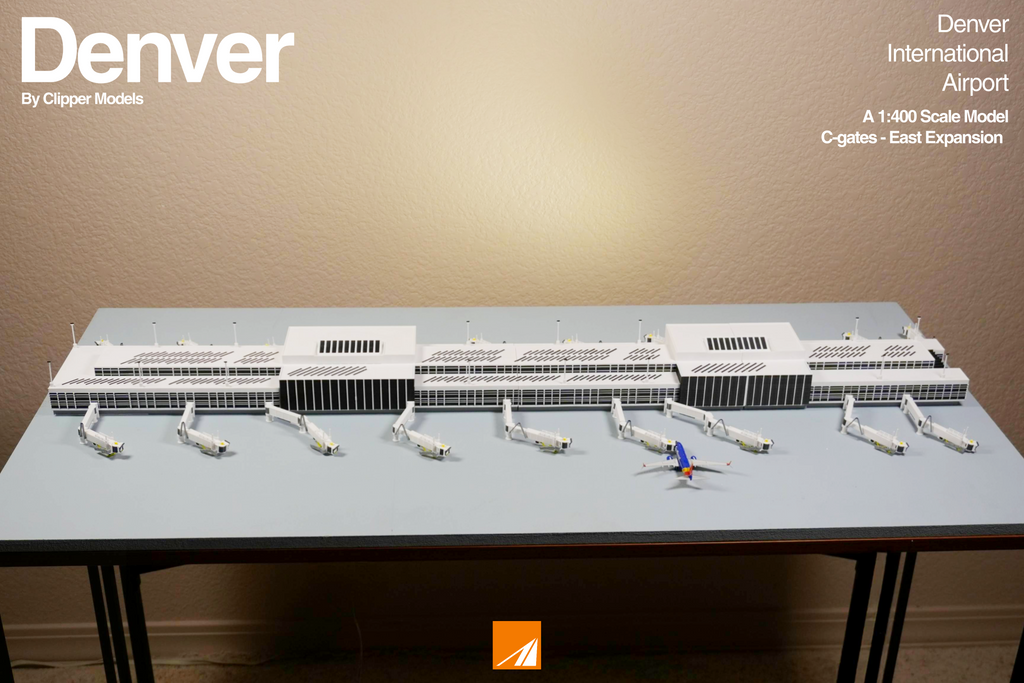 Denver International Airport | C-Gates East Expansion | 1:400 Scale