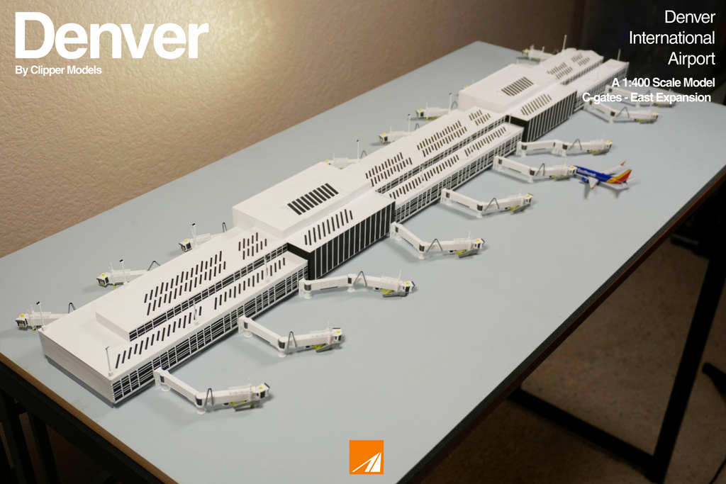 Denver International Airport | C-Gates East Expansion | 1:400 Scale