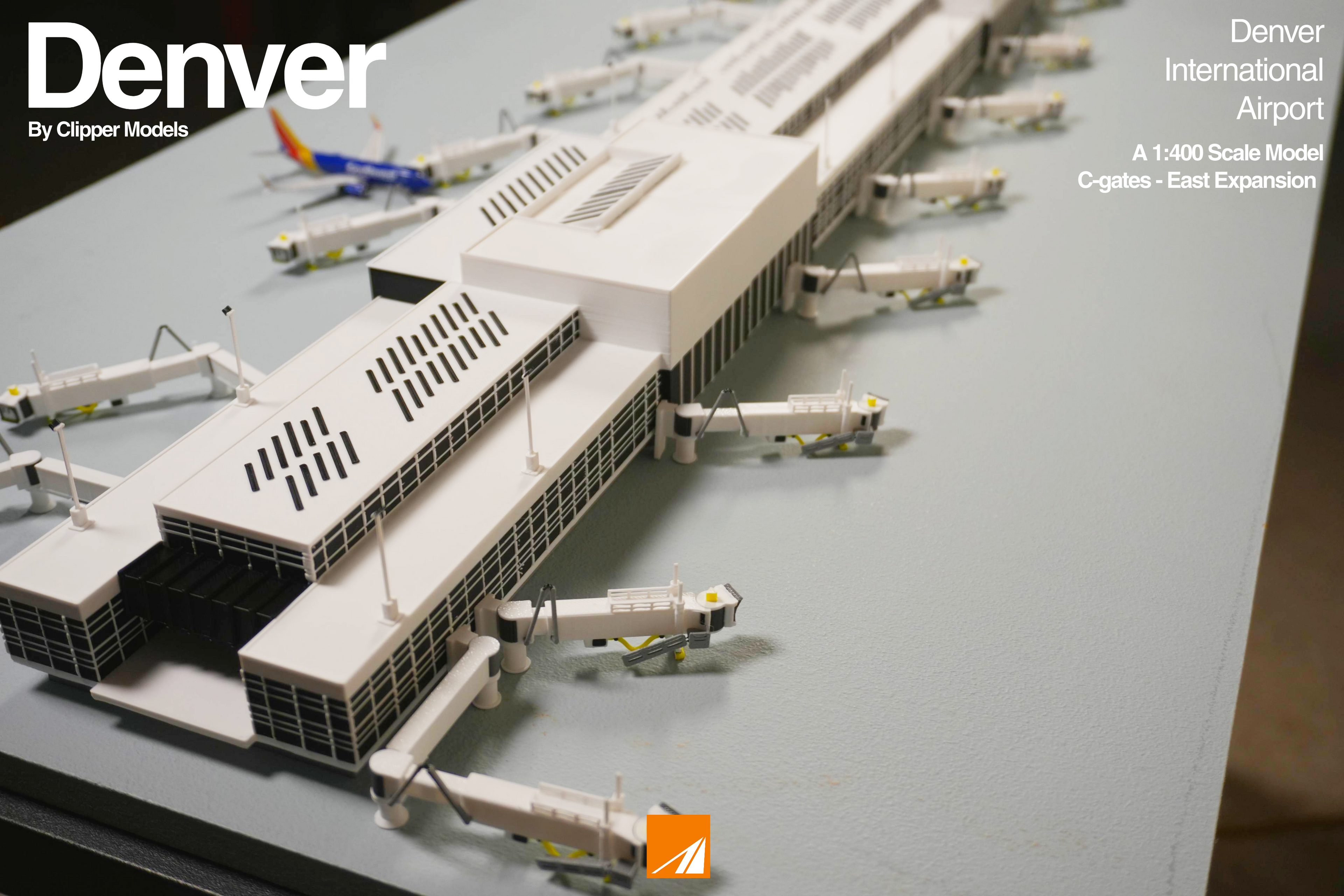 Denver International Airport | C-Gates East Expansion | 1:400 Scale