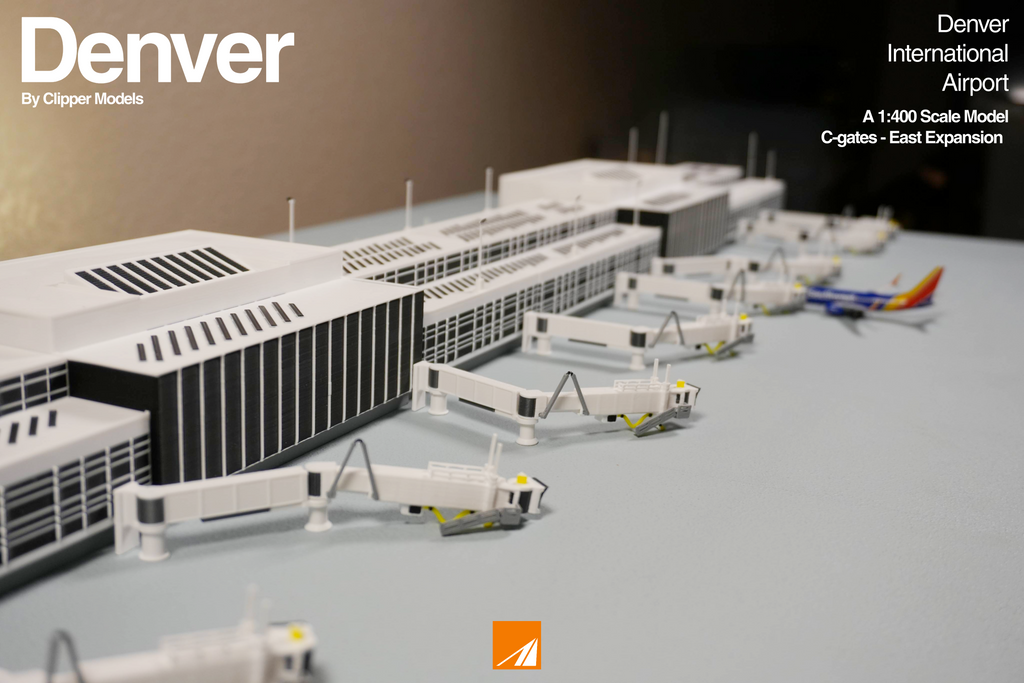 Denver International Airport | C-Gates East Expansion | 1:400 Scale