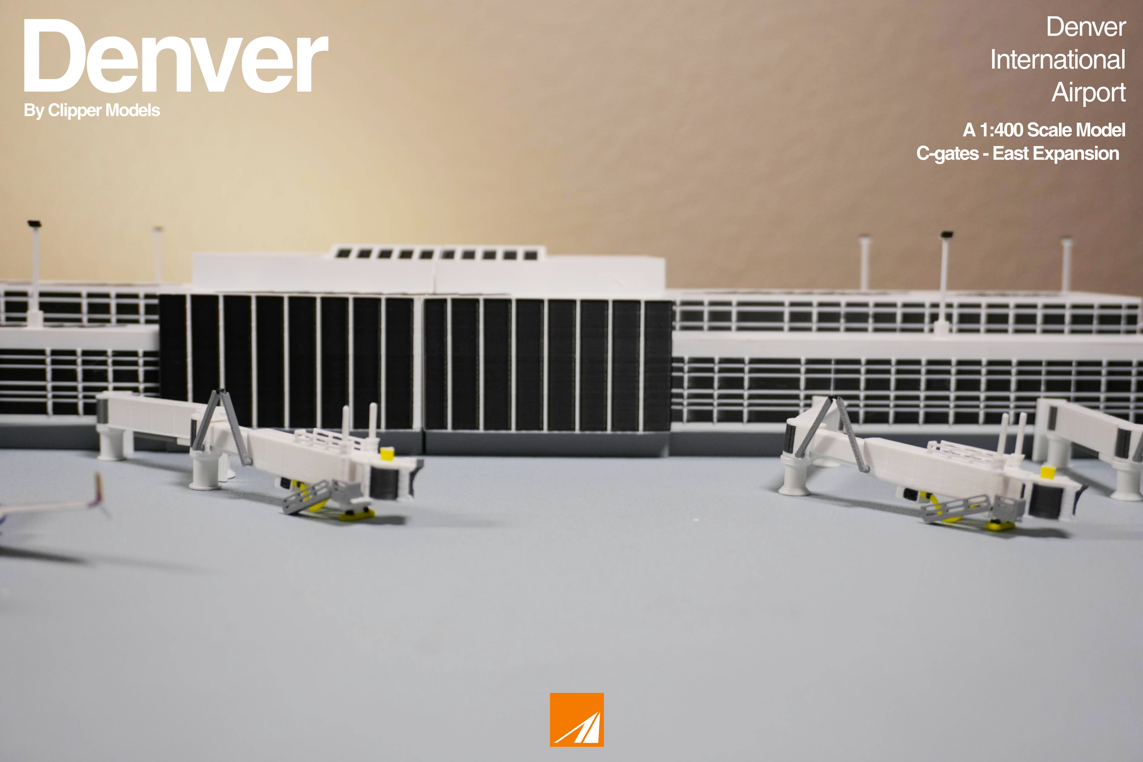 Denver International Airport | C-Gates East Expansion | 1:400 Scale