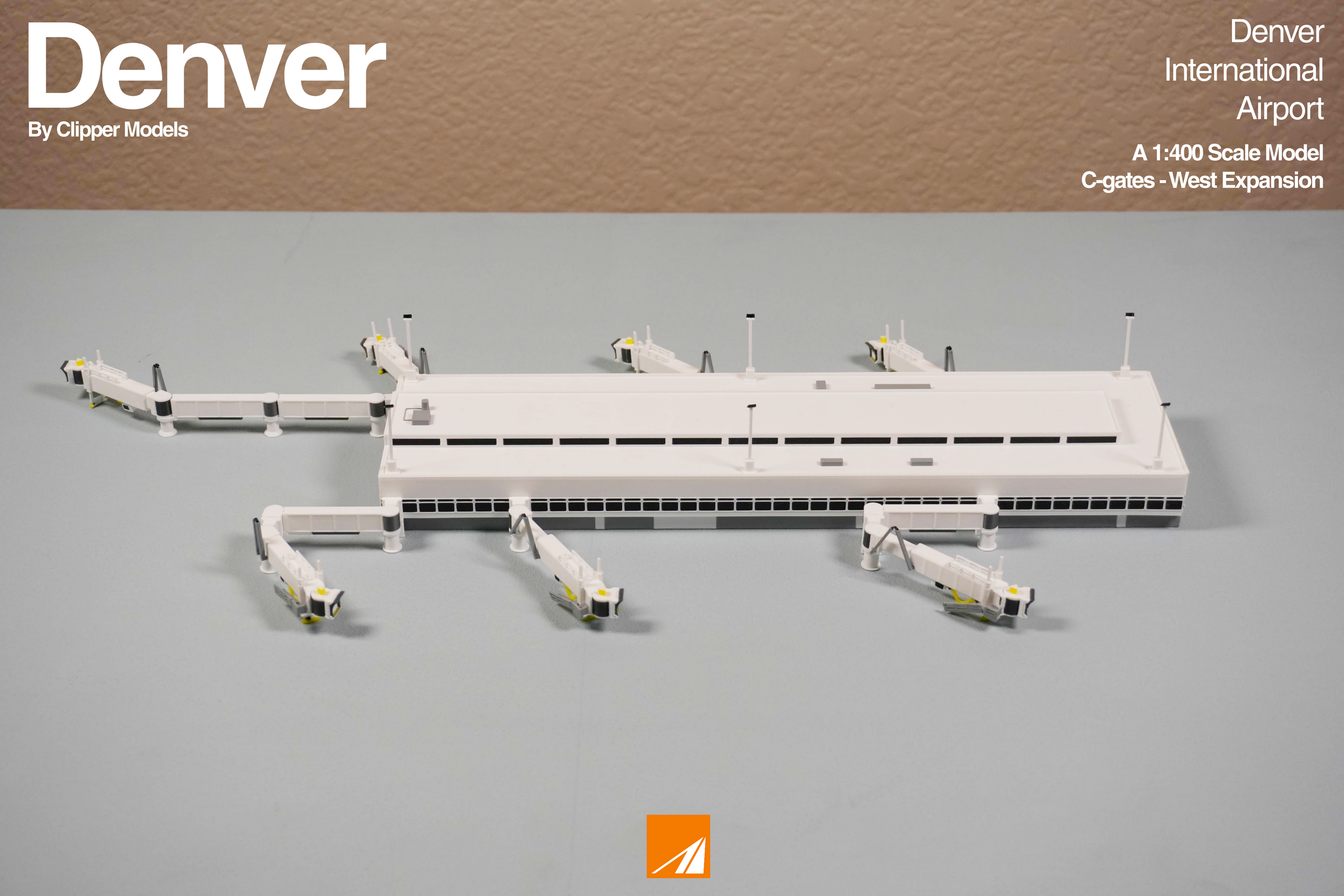 Denver International Airport | C-Gates West Expansion | 1:400 Scale