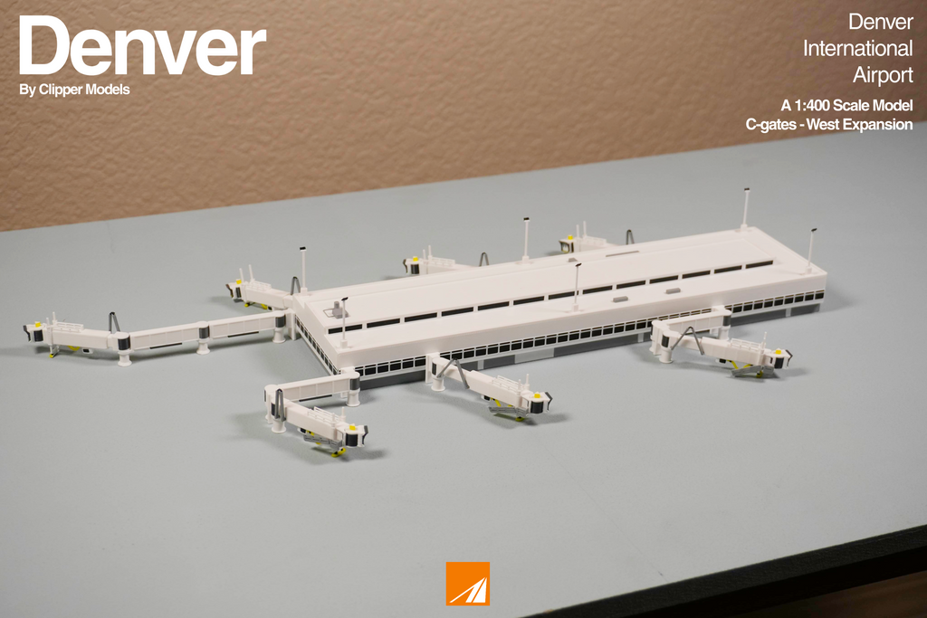 Denver International Airport | C-Gates West Expansion | 1:400 Scale