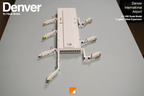 Denver International Airport | C-Gates West Expansion | 1:400 Scale