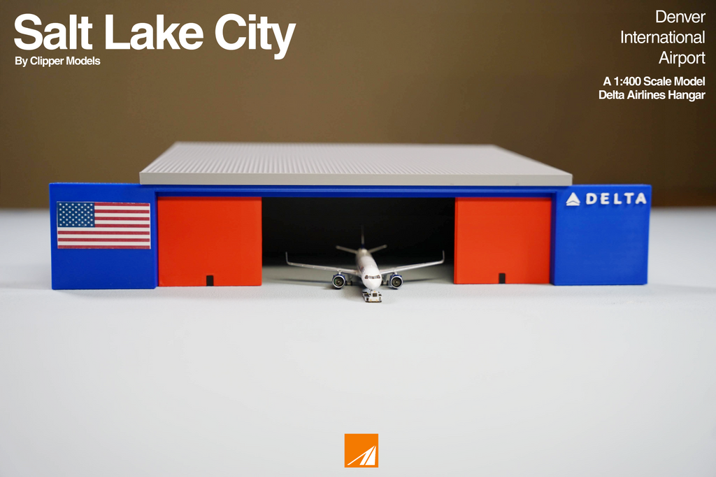 1:400 Aircraft Hanger | Delta Airlines | Salt Lake City Airport