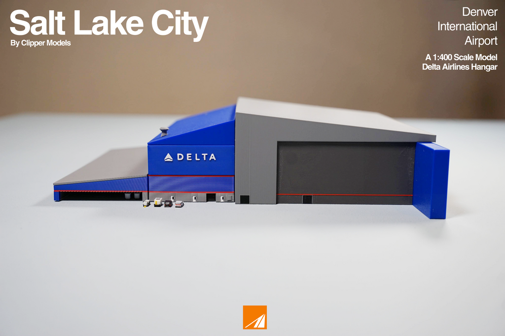 1:400 Aircraft Hanger | Delta Airlines | Salt Lake City Airport
