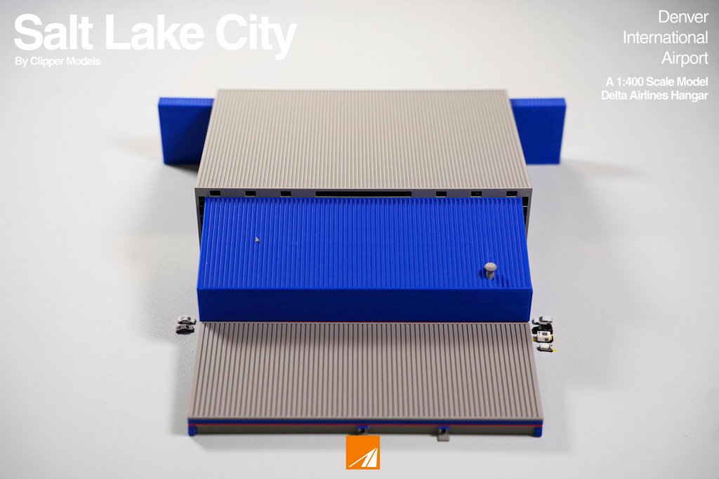 1:400 Aircraft Hanger | Delta Airlines | Salt Lake City Airport