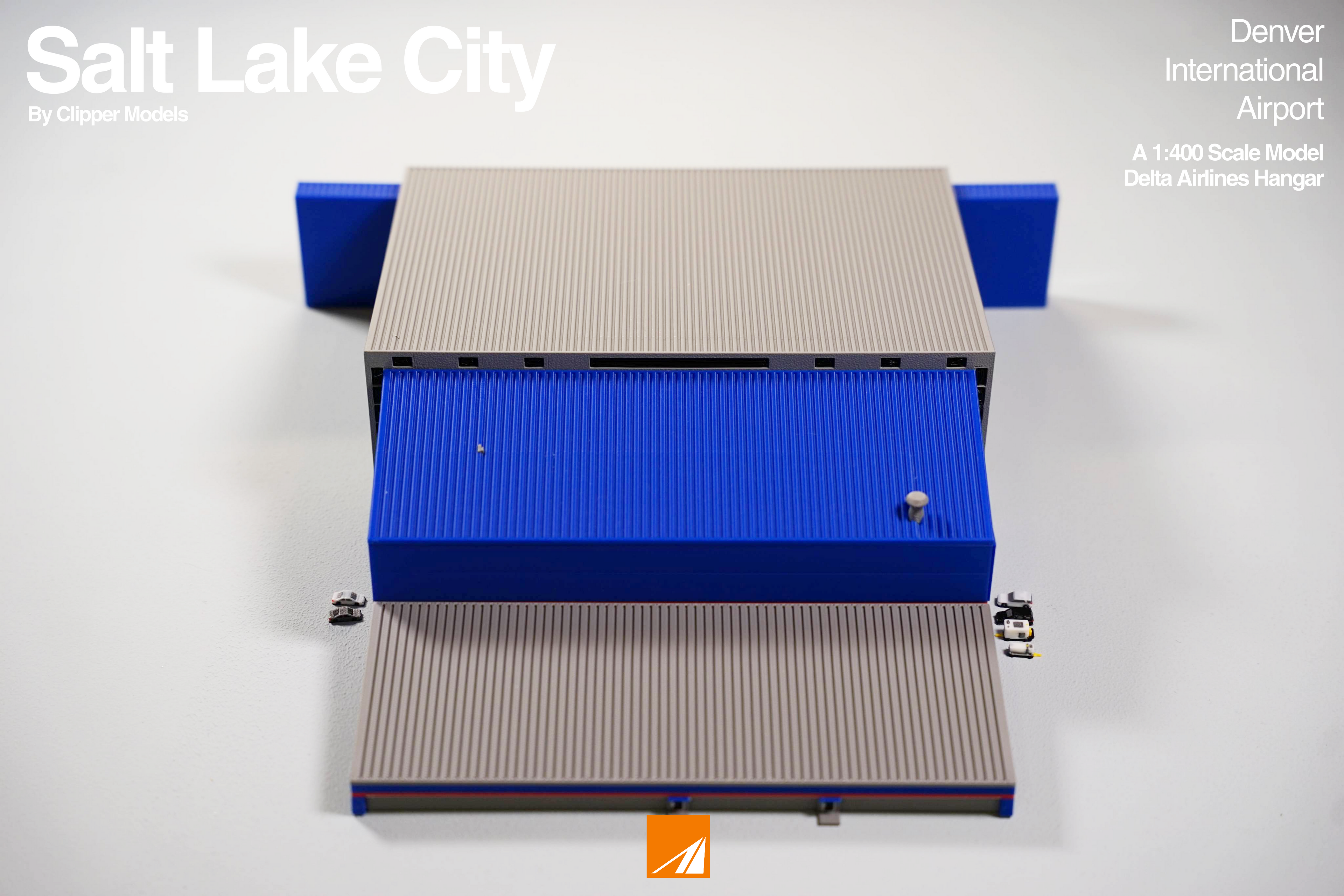 1:400 Aircraft Hanger | Delta Airlines | Salt Lake City Airport