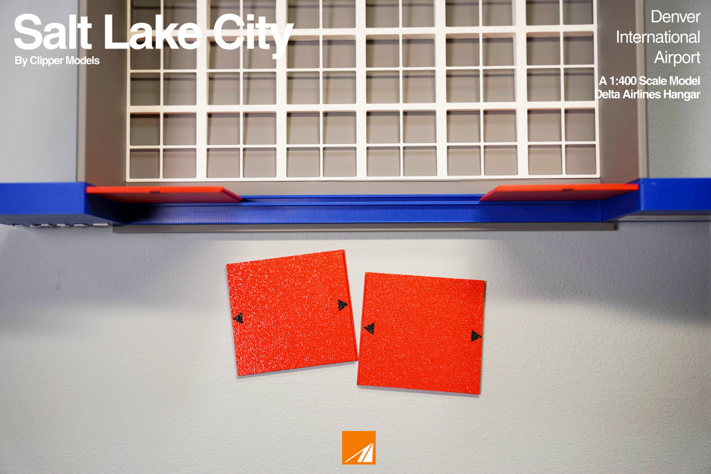 1:400 Aircraft Hanger | Delta Airlines | Salt Lake City Airport