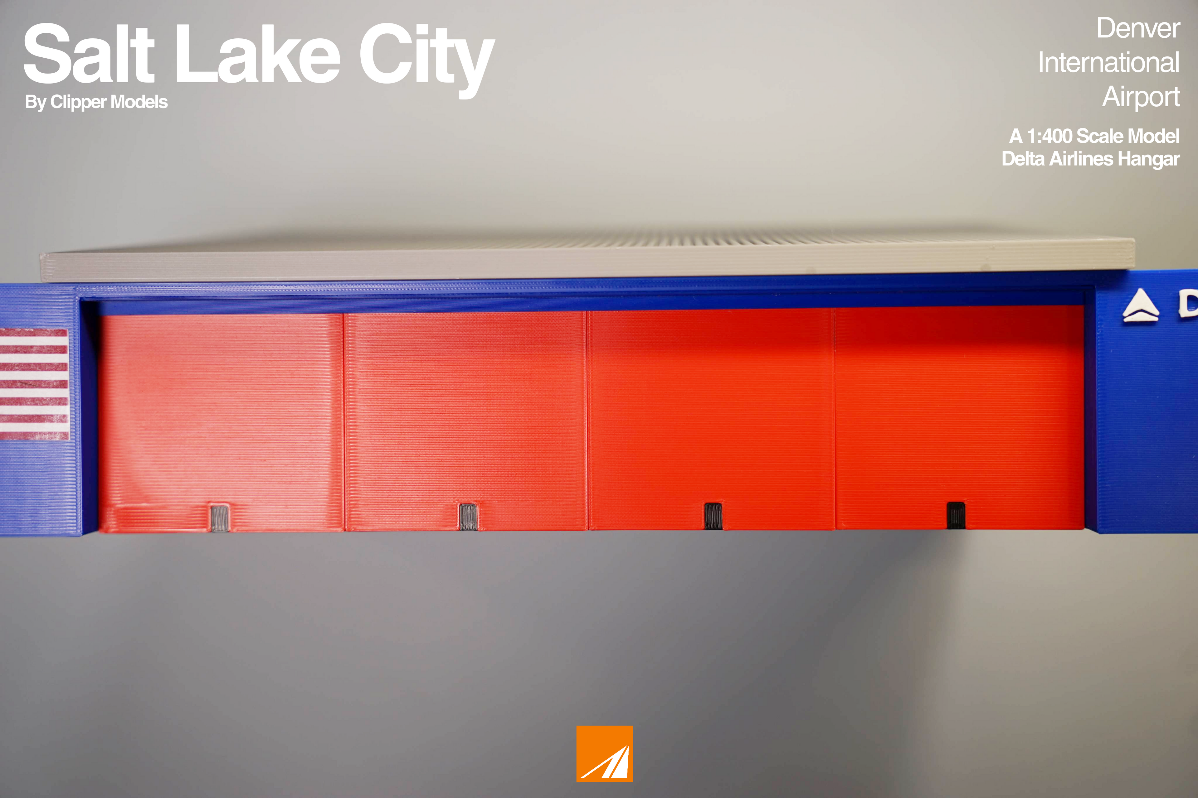 1:400 Aircraft Hanger | Delta Airlines | Salt Lake City Airport