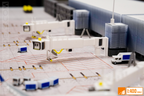 1:400 Jetbridge Hub for Terminal | Fixed Link Jetbridge