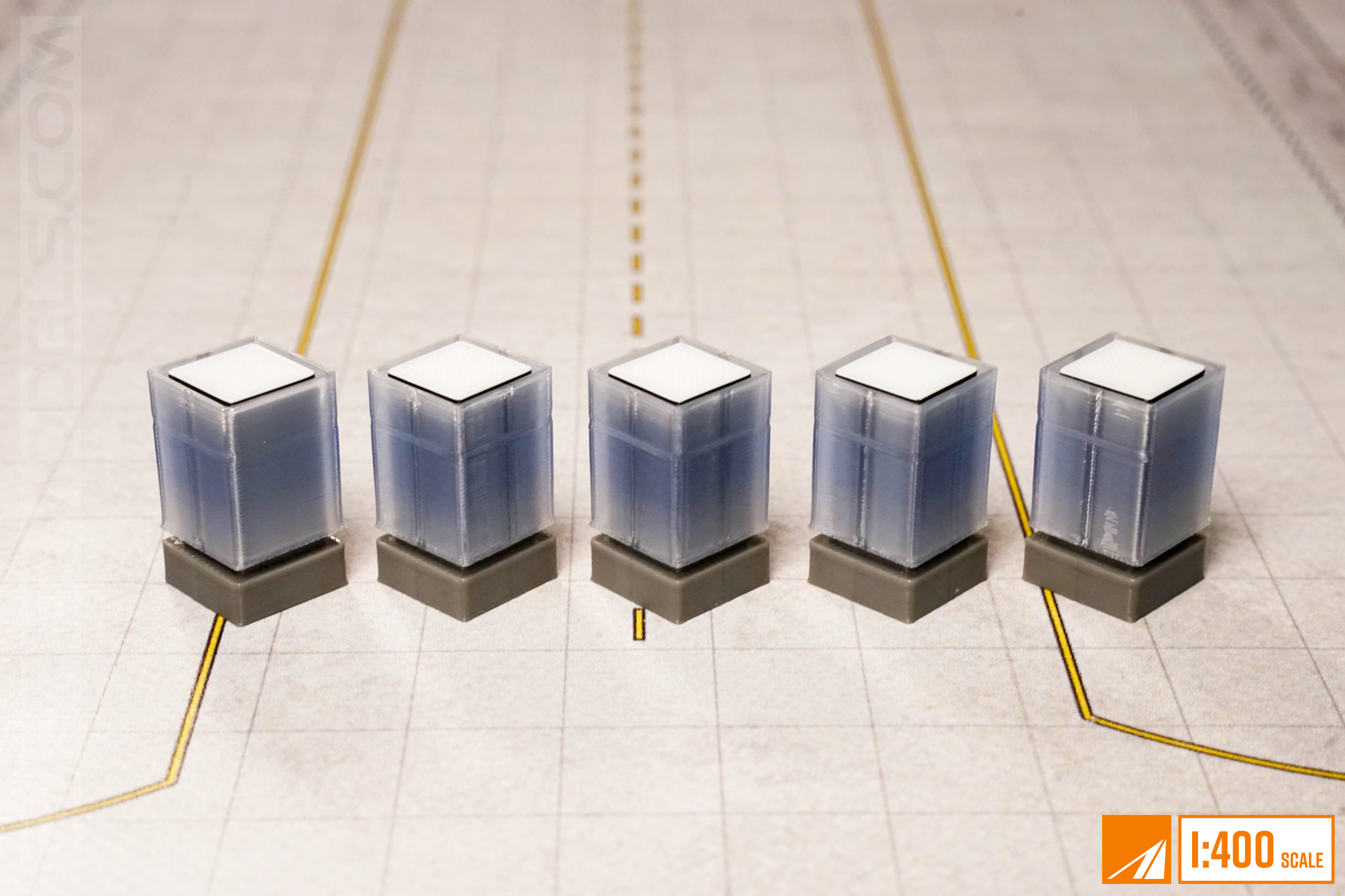 1:400 Jetbridge Hub for Terminal | Fixed Link Jetbridge