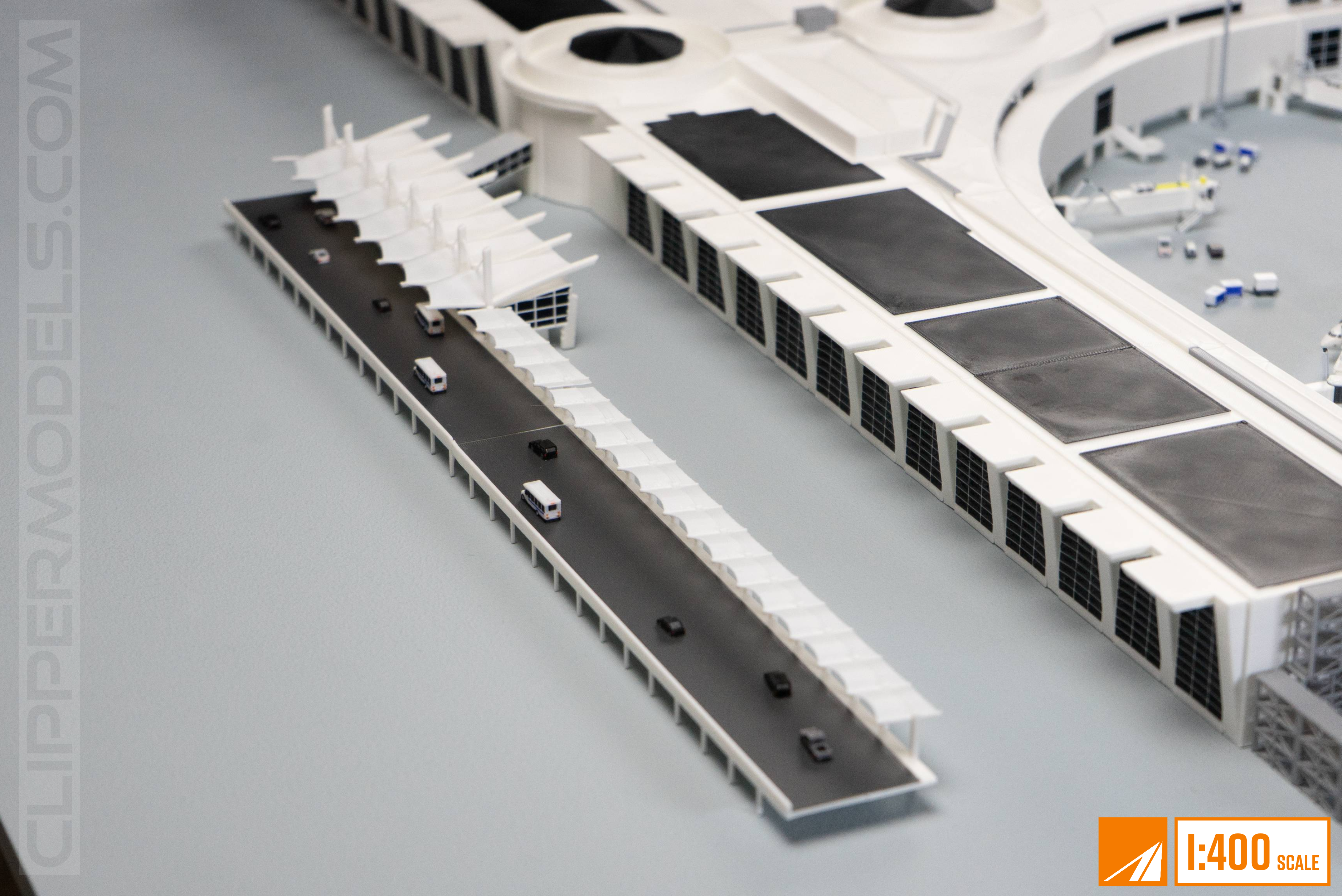 1:400 Scale San Diego International Airport | Terminal 2