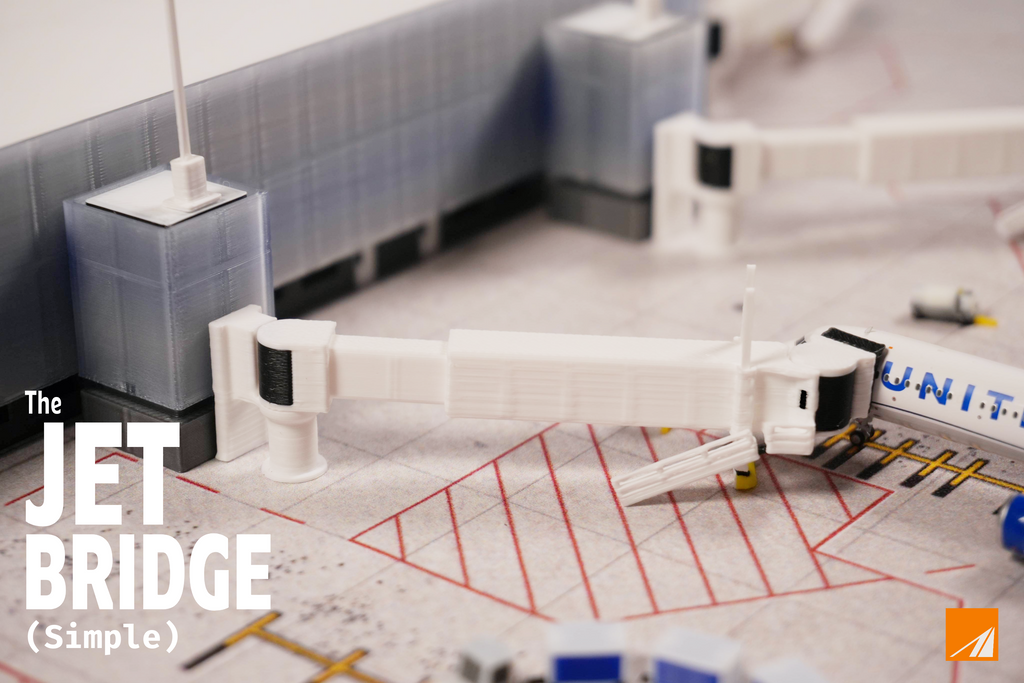 1:400 Aircraft Jetbridge (Simple)