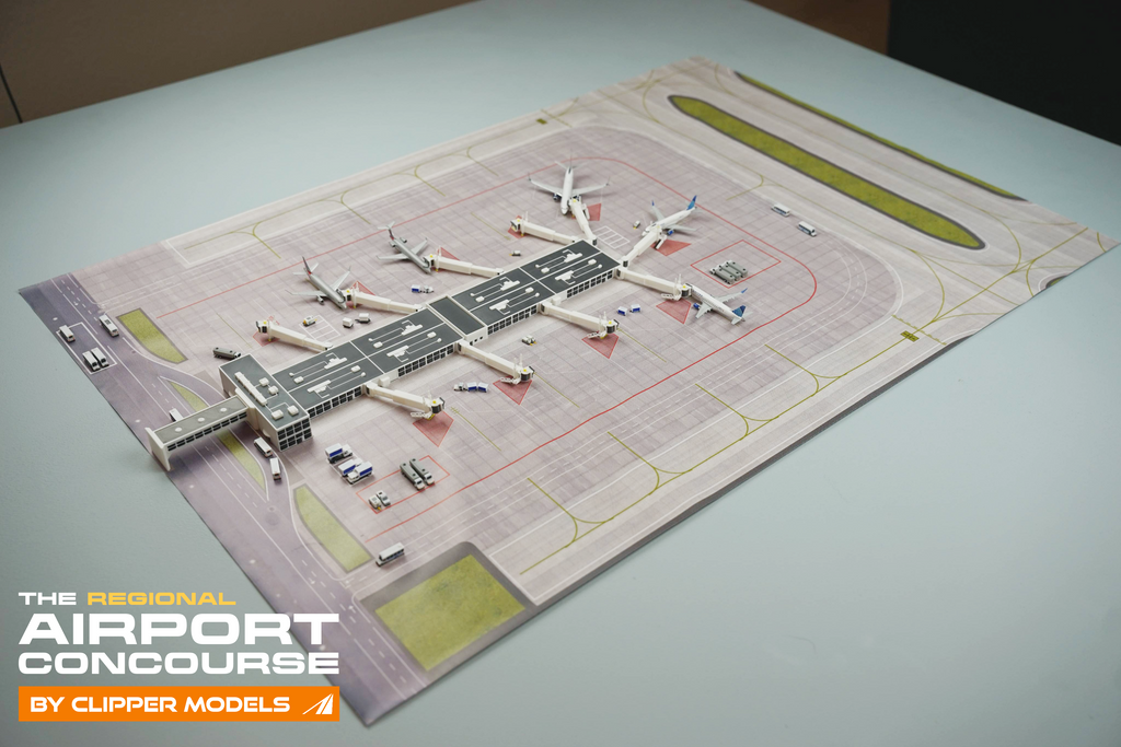 1:400 Regional Airport Concourse/ Terminal