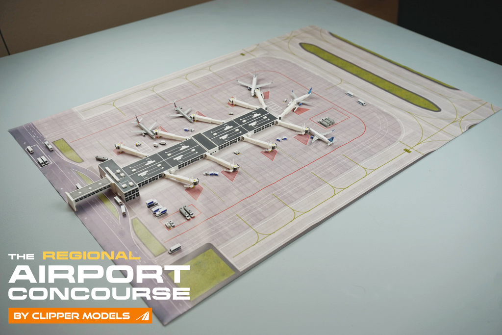 1:400 Regional Airport Concourse/ Terminal