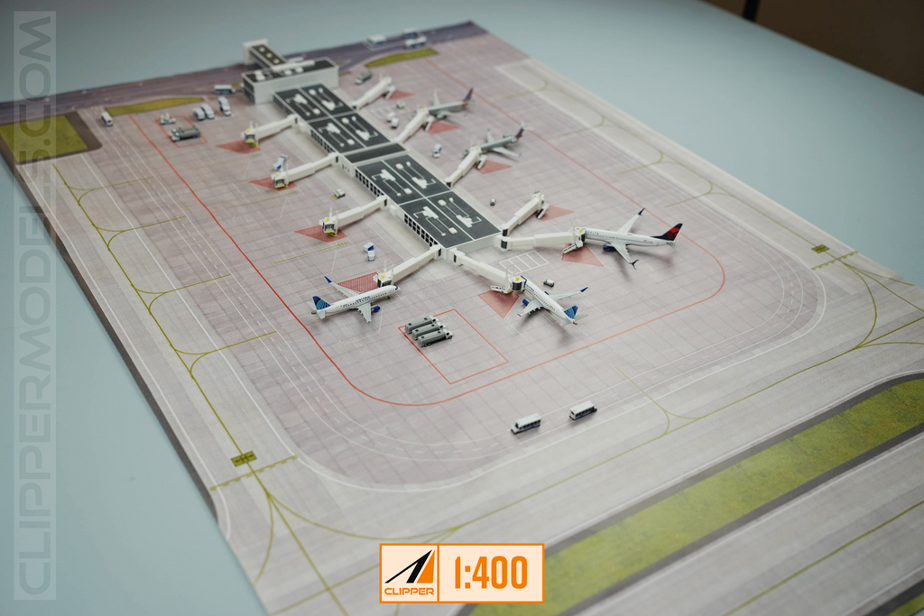 1:400 Regional Airport Concourse/ Terminal