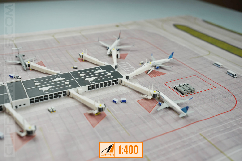 1:400 Regional Airport Concourse/ Terminal