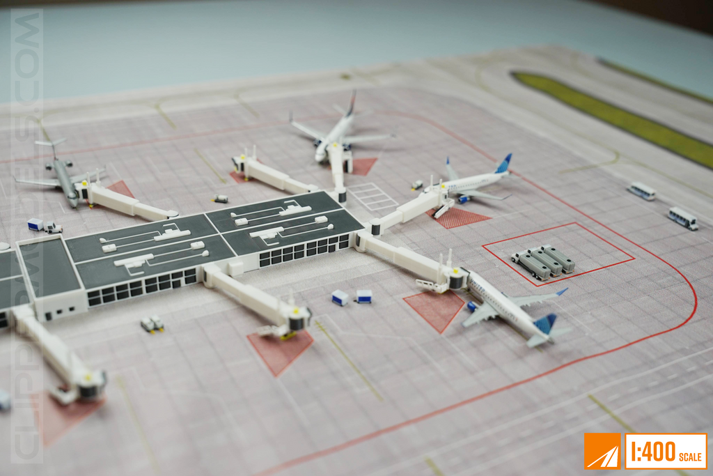 1:400 Regional Airport Concourse/ Terminal
