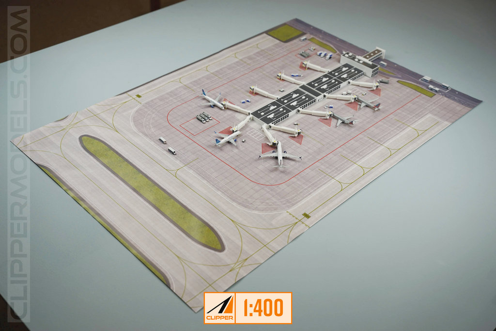 1:400 Regional Airport Concourse/ Terminal