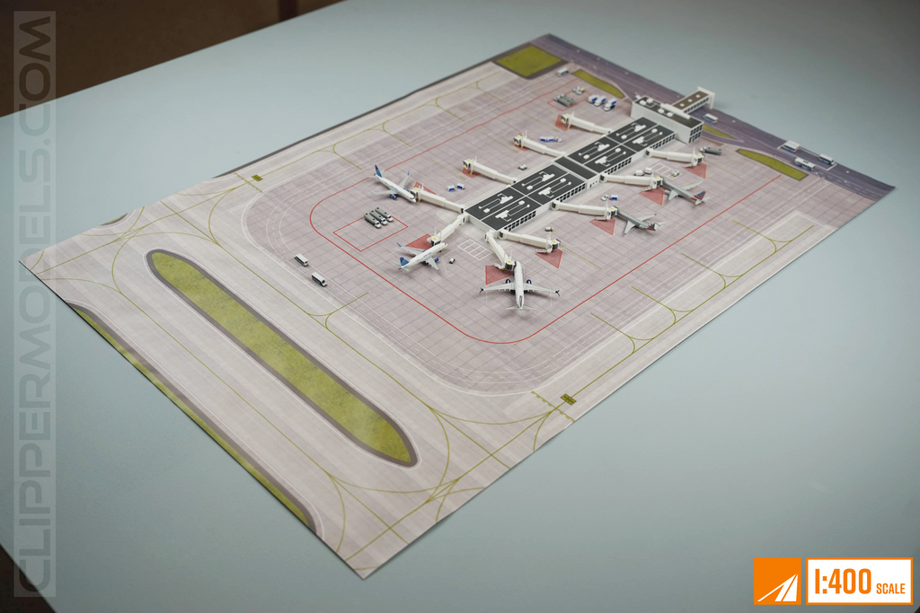 1:400 Regional Airport Concourse/ Terminal