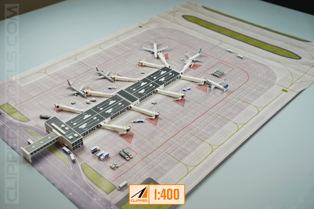 1:400 Regional Airport Concourse/ Terminal