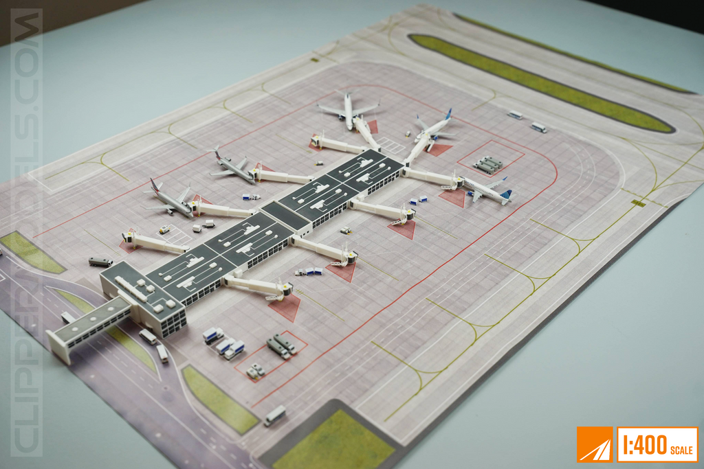 1:400 Regional Airport Concourse/ Terminal
