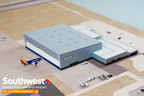 1:400 Aircraft Hanger | Southwest Airlines | KDEN series