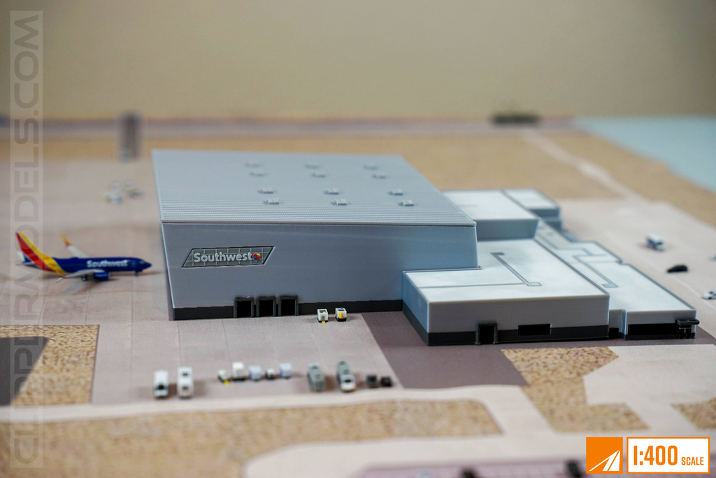 1:400 Aircraft Hanger | Southwest Airlines | KDEN series