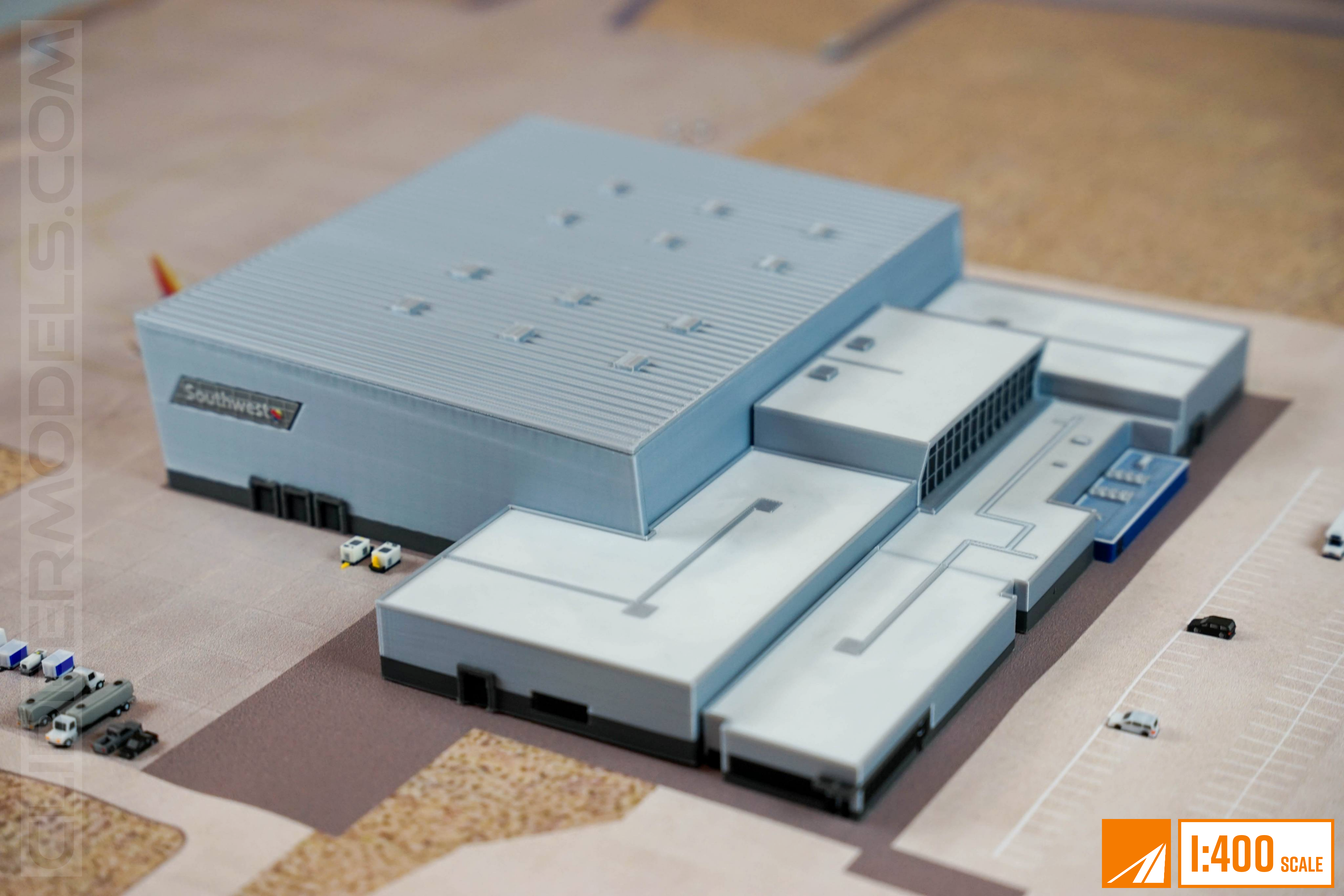1:400 Aircraft Hanger | Southwest Airlines | KDEN series