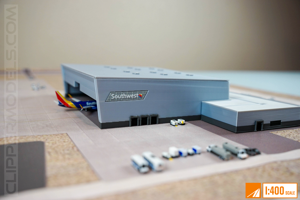 1:400 Aircraft Hanger | Southwest Airlines | KDEN series