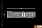 1:400 Model Airport Terminal/ Concourse V2