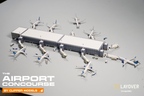 The Airport Concourse (1:400 Model Airport Terminal with Glass facade) | AIRPORT Set