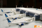 The Airport Concourse (1:400 Model Airport Terminal with Glass facade) | AIRPORT Set
