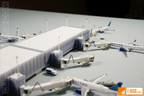 The Airport Concourse (1:400 Model Airport Terminal with Glass facade) | AIRPORT Set