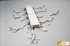The Airport Concourse (1:400 Model Airport Terminal with Glass facade) | AIRPORT Set
