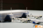 The Airport Concourse (1:400 Model Airport Terminal with Glass facade) | Starter Set