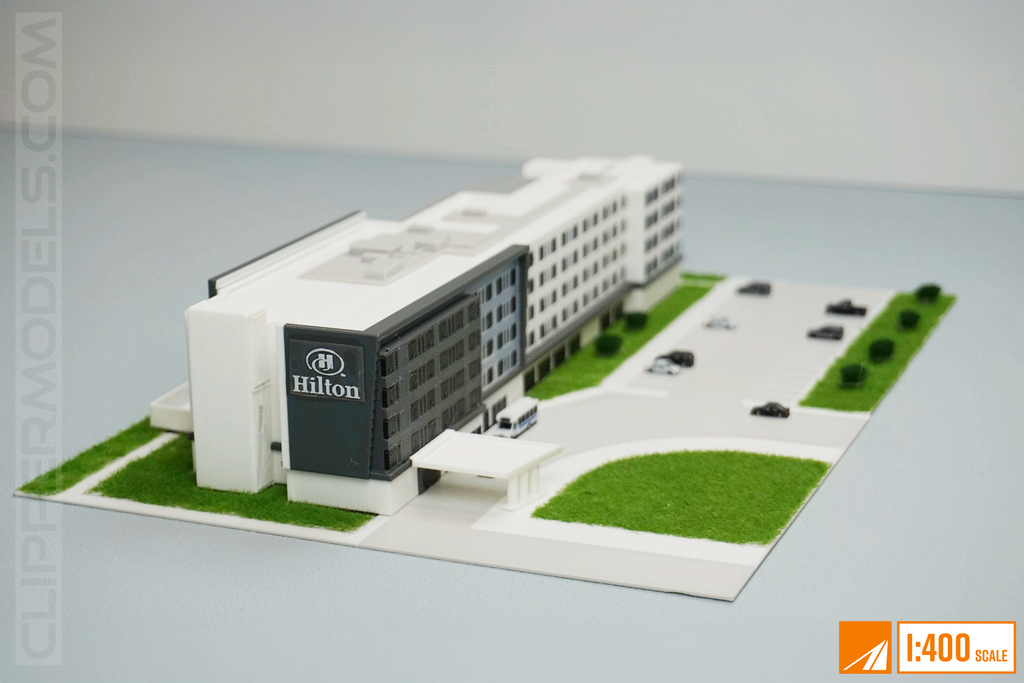 1:400 Airport Hotel (Model Airport Add-on)
