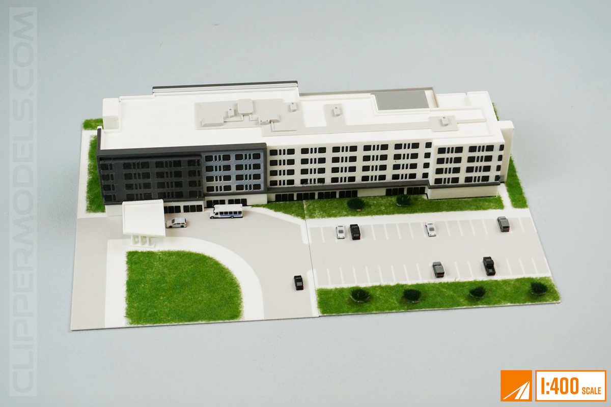 1:400 Airport Hotel (Model Airport Add-on)