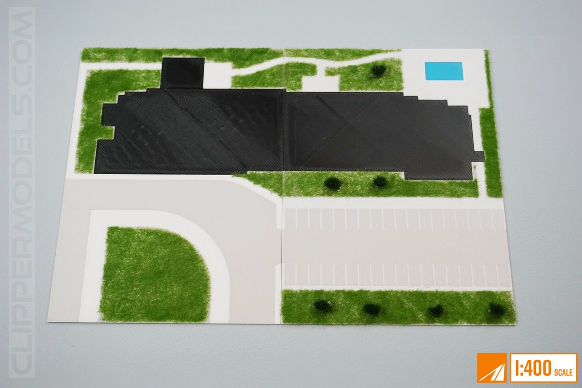 1:400 Airport Hotel (Model Airport Add-on)